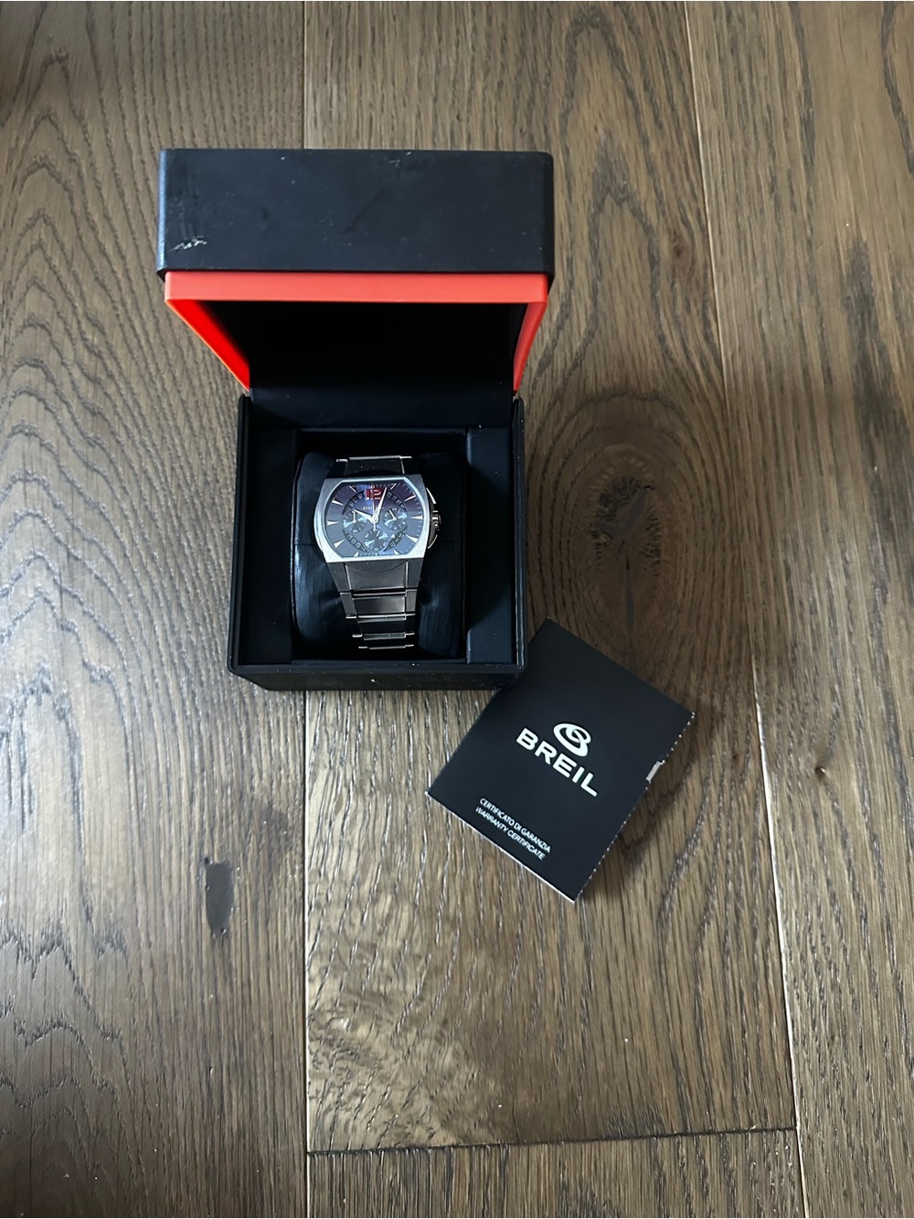 Breil Men's Stainless Steel Chronograph Watch BNWT - Picture 4 of 5